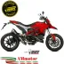 Mivv Ducati Hypermotard 939 16 - 2018  Terminale Di Scarico Moto Marmitta Delta Race Inox Nero