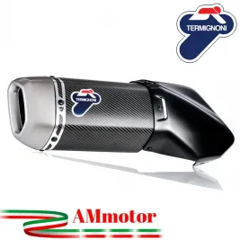 Terminale Di Scarico Termignoni Ducati Multistrada 1260 Silenziatore Corto In Carbonio Moto Omologato 2