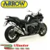 Arrow Bmw K 1300 R 09 - 2016 Terminale Di Scarico Moto Marmitta Race-Tech Titanio Omologato