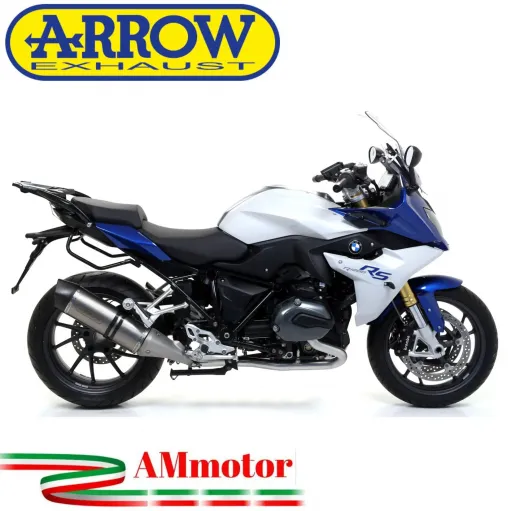 Arrow Bmw R 1200 R / RS 15 - 2016 Terminale Di Scarico Moto Marmitta Race-Tech Titanio Omologato