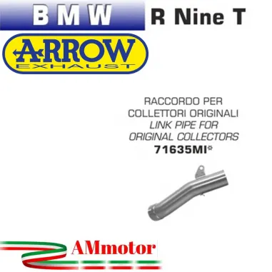 Raccordo Centrale Bmw R Nine T 14 - 2019 Per Scarico Moto Arrow