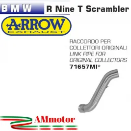 Raccordo Centrale Bmw R Nine T Scrambler 16 - 2019 Per Scarico Moto Arrow