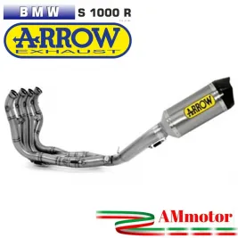 Arrow Bmw S 1000 R 14 - 2016 Kit Completo Competion Con Terminale Race-Tech Titanio