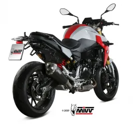 Mivv Bmw F 900 R Terminale Di Scarico Moto Marmitta Delta Race Black Omologato 2