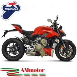 Scarichi Termignoni Ducati Streetfighter V4 Moto Silenziatori In Titanio Racing 2
