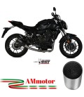 Scarico Completo Mivv Yamaha Mt-07 Terminale Gp Pro Carbonio Moto Alto