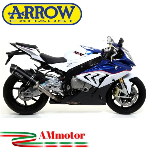 Arrow Bmw S 1000 RR 15 - 2016 Terminale Di Scarico Moto Marmitta Race-Tech Alluminio Dark Omologato