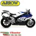 Arrow Bmw S 1000 RR 15 - 2016 Terminale Di Scarico Moto Marmitta Race-Tech Alluminio Dark Omologato