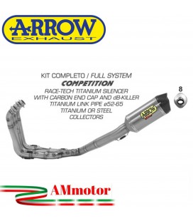 Arrow Bmw S 1000 RR 17 - 2018 Kit Completo Competion Con Terminale Race-Tech Collettori Full Titanio