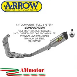 Arrow Bmw S 1000 RR 17 - 2018 Kit Completo Competion Con Terminale Race-Tech Collettori Full Titanio
