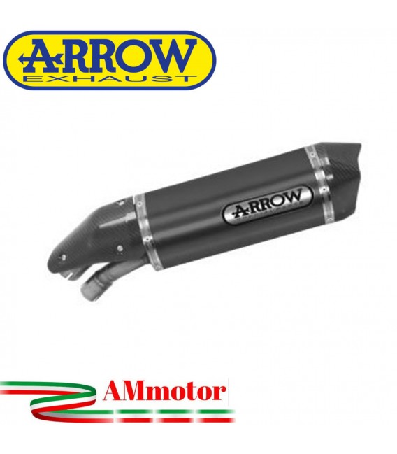 Arrow Bmw S 1000 XR 15 - 2019 Terminale Di Scarico Moto Marmitta Race-Tech Alluminio Dark Omologato