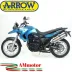 Arrow Bmw F 650 GS 08 - 2012 Terminale Di Scarico Moto Marmitta Maxi Race-Tech Titanio Omologato