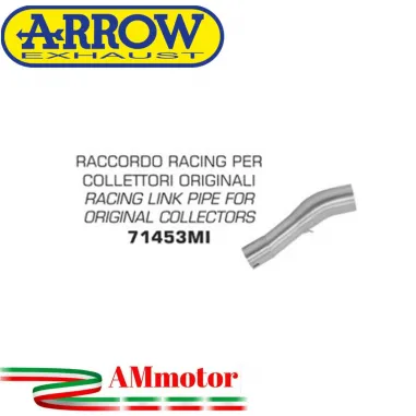 Raccordo Racing Bmw G 650 GS Sertao 12 - 2014 Arrow Moto Per Collettori Originali