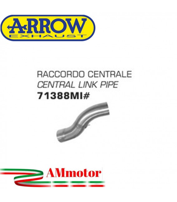Raccordo Centrale Bmw R 1200 GS / Adventure 06 - 2009 Arrow Moto Per Collettori Originali