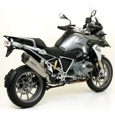 Arrow Bmw R 1200 GS / Adventure 13 - 2016 Terminale Di Scarico Moto Marmitta Maxi Race-Tech Titanio Omologato