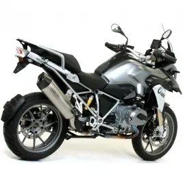Arrow Bmw R 1200 GS / Adventure 17 - 2018 Terminale Di Scarico Moto Marmitta Maxi Race-Tech Titanio Omologato 2