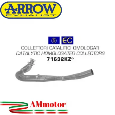 Bmw R 1200 GS / Adventure 17 - 2018 Arrow Moto Collettori Di Scarico Catalitico