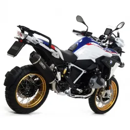 Arrow Bmw R 1250 GS / Adventure Terminale Di Scarico Moto Marmitta Maxi Race-Tech Alluminio Dark Omologato 2