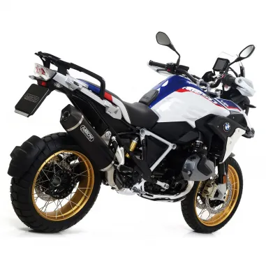 Arrow Bmw R 1250 GS / Adventure Terminale Di Scarico Moto Marmitta Maxi Race-Tech Alluminio Dark Omologato