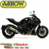 Arrow Ducati Diavel 11 - 2016 Terminale Di Scarico Moto Marmitta Race-Tech Titanio