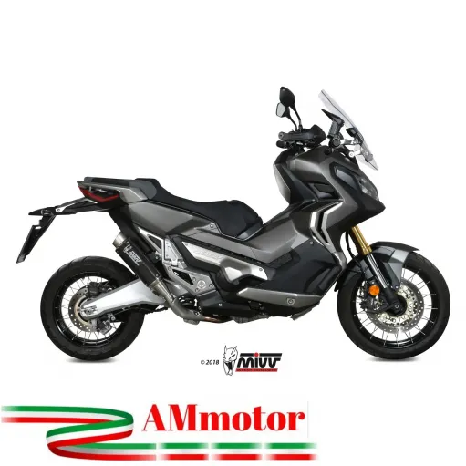 Mivv Honda X-Adv 750 Terminale Di Scarico Marmitta Gp Pro Carbonio Moto Scooter Omologato