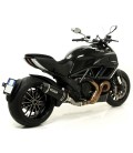 Arrow Ducati Diavel 11 - 2016 Terminale Di Scarico Moto Marmitta Race-Tech Alluminio Dark