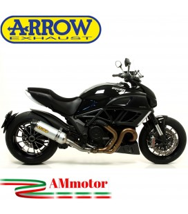 Arrow Ducati Diavel 11 - 2016 Terminale Di Scarico Moto Marmitta Race-Tech Alluminio