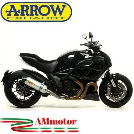 Arrow Ducati Diavel 11 - 2016 Terminale Di Scarico Moto Marmitta Race-Tech Alluminio