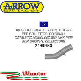 Raccordo Catalitico Ducati Diavel 11 - 2016 Arrow Moto Per Collettori Omologato