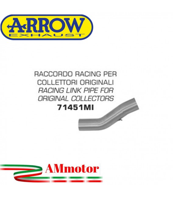 Raccordo Racing Ducati Diavel 11 - 2016 Arrow Moto Per Collettori