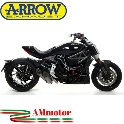 Arrow Ducati XDiavel 16 - 2020 Kit Terminali Pro-Race Titanio Con Raccordo Centrale Racing