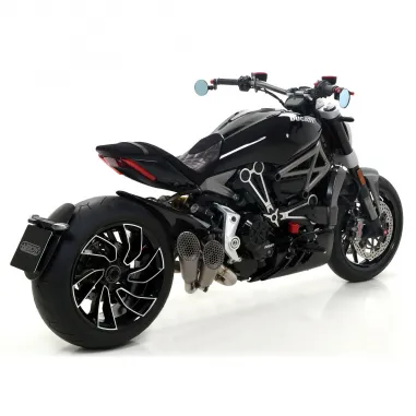 Arrow Ducati XDiavel 16 - 2020 Kit Terminali Pro-Race Titanio Con Raccordo Centrale Racing