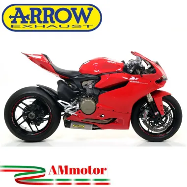 Arrow Ducati Panigale 1199 12 - 2015 Terminali Di Scarico Moto Marmitte Works Titanio