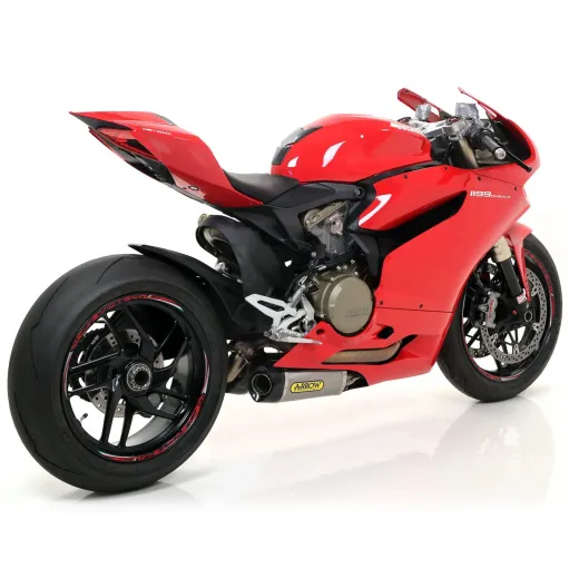 Arrow Ducati Panigale 1199 12 - 2015 Terminali Di Scarico Moto Marmitte Works Titanio