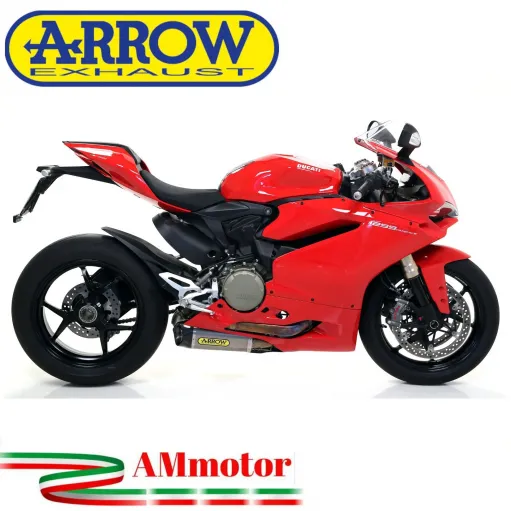 Arrow Ducati Panigale 1299 15 - 2016 Terminali Di Scarico Moto Marmitte Works Titanio