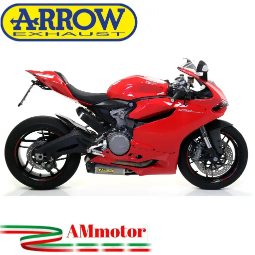 Arrow Ducati Panigale 899 14 - 2015 Terminali Di Scarico Moto Marmitte Works Titanio