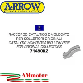 Raccordo Catalitico Ducati Hypermotard / Hyperstrada 821 13 - 2015 Arrow Moto Per Collettori Omologato