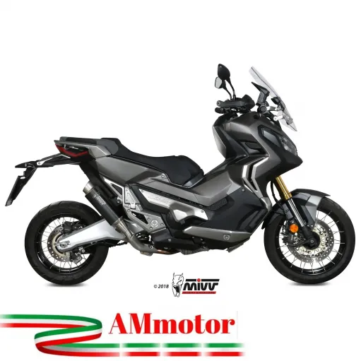 Mivv Honda X-Adv 750 Terminale Di Scarico Marmitta Gp Pro Black Moto Scooter Omologato