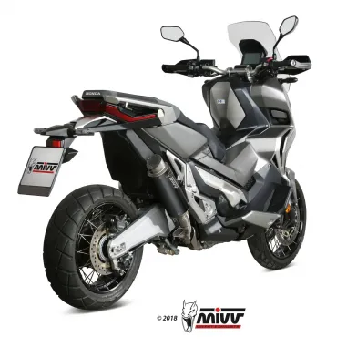 Mivv Honda X-Adv 750 Terminale Di Scarico Marmitta Gp Pro Black Moto Scooter Omologato