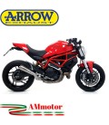 Arrow Ducati Monster 797 17 - 2018 Terminale Di Scarico Moto Marmitta Pro-Race Nichrom