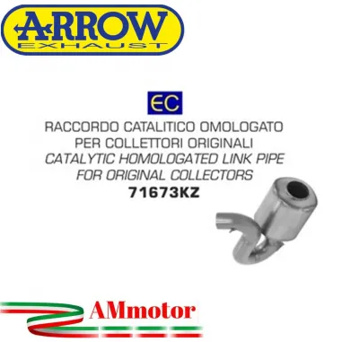 Raccordo Catalitico Ducati Monster 797 17 - 2018 Arrow Moto Per Collettori Omologato