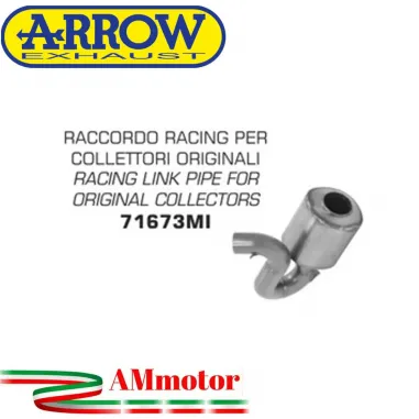 Raccordo Racing Ducati Monster 797 17 - 2018 Arrow Moto Per Collettori