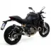 Arrow Ducati Monster 821 14 - 2017 Terminale Di Scarico Moto Marmitta Race-Tech Alluminio Dark