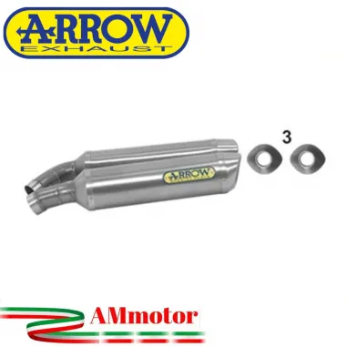 Arrow Ducati Monster 1100 09 - 2010 Terminali Di Scarico Moto Marmitte Thunder Alluminio