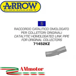 Raccordo Catalitico Ducati Monster 1100 Evo 11 - 2013 Arrow Moto Per Collettori Omologato