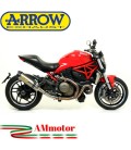 Arrow Ducati Monster 1200 14 - 2015 Terminale Di Scarico Moto Marmitta Race-Tech Titanio