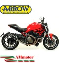 Arrow Ducati Monster 1200 14 - 2015 Terminale Di Scarico Moto Marmitta Race-Tech Carbonio