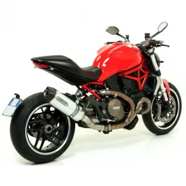 Arrow Ducati Monster 1200 14 - 2015 Terminale Di Scarico Moto Marmitta Race-Tech Alluminio 2