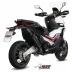 Mivv Honda X-Adv 750 Terminale Di Scarico Marmitta Suono Black Moto Scooter Omologato