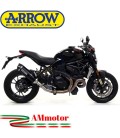 Arrow Ducati Monster 1200 R 16 - 2019 Terminale Di Scarico Moto Marmitta Race-Tech Alluminio Dark